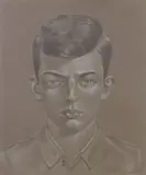 Peter Stichbury, Milton Torres, colour pencil on paper