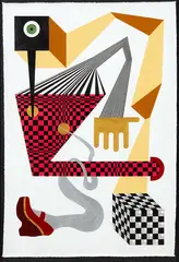 Paul Maseyk, Wednesday, acrylic on canvas