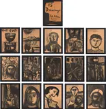 Colin McCahon, Fifteen Drawings for Charles Brasch