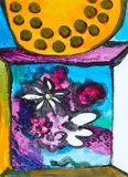 Colin McCahon, Rosegarden, synthetic polymer paint