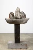 Charlotte Fisher, Homage to Polynesian Navigators, Australian hardwood, driftwood (1988)