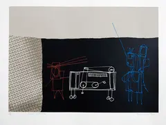 Ted Dutch, Mobile Computer, silkscreen print, 12/25