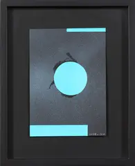Untitled by Shane Cotton, acrylic on paper, offered Sep 2019