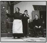 Ans Westra, Tangi of Inia Te Wiata at Otaki Marae, 1971