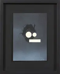Untitled by Shane Cotton, acrylic on paper, offered Sep 2019