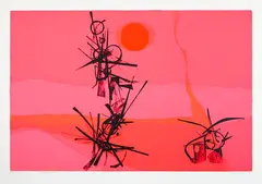 Ted Dutch, Don Quixote, silkscreen print, 14/46