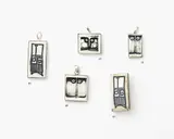 Ted Dutch, Pendant, ceramic in sterling silver