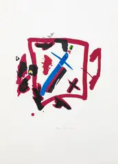 Allen Maddox, Untitled, screenprint, 7/14