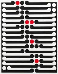Tawa by Gordon Walters, screenprint from the Barry Lett multiples (1968), sold Sep 2019