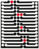 Gordon Walters, Tawa, screenprint from the Barry Lett multiples (1968)