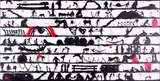Andy Leleisi’uao, McCahon I, acrylic on canvas, 2010