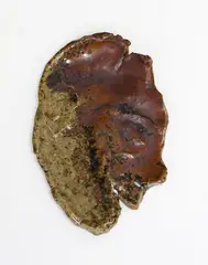 Tony Fomison, Ceramic Mask, glazed earthenware
