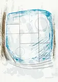 Barbara Hepworth, Cool Moon from The Aegean Suite, lithograph, 59/60