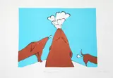 Tony Fomison, Fart-forward-bound, lithograph, 3/23