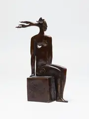 Paul Dibble, Watching and Waiting, cast bronze, 2/5