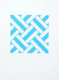 Ian Scott, Pale Blue Lattice, screenprint, 6/35