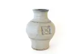 Warren Tippett, Baluster vase, Stoneware with thick white glaze