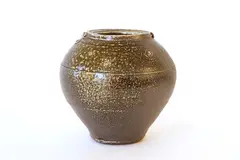 Duncan Shearer, Salt glazed jar, stoneware