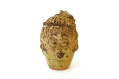 Rosemary McClay, Lady money box, stoneware