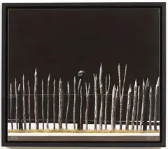 Ripia by Michael Hight, oil on linen, offered Sep 2019
