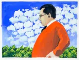 Untitled by Richard Killeen, acrylic on paper, offered Sep 2019