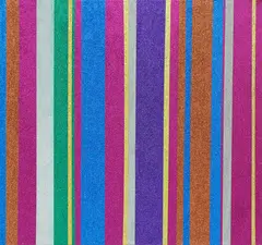 Untitled Just for the Moment by Reuben Paterson, glitterdust on canvas, sold Sep 2019