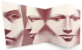 Terry Stringer, Untitled – Three Part Portrait, screenprinted aluminium