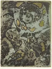 Patricia Perrin, Organic Forms, screenprint, 1/50