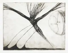 Simon Kaan, Kia Kaha, etching
