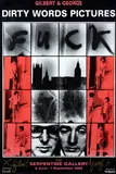 Gilbert&George, Poster for Dirty Words Pictures, exhibition poster (Serpentine Gallery, 2002)