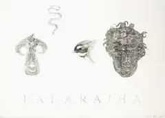 Pararaiha by Shane Cotton, lithograph, 30/40, offered Sep 2019