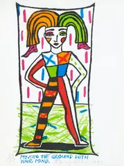 Tracey Collins, Moving the Ground with Your Mind, Muka print, 55/107