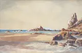 F. Gregory, Whangarei Heads, watercolour