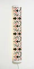 Michael Parekōwhai, The Bosom of Abraham, screenprint on fluorescent light housing
