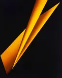 Andrew Beck, Prism in an Ultraviolet Field, acrylic, enamel and silver gelatin print in artist’s frame