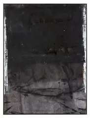 Deep Sea by Matt Arbuckle, acrylic dye and oilstick on polyester silk, offered Aug 2019
