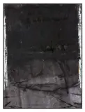 Matt Arbuckle, Deep Sea, acrylic dye and oilstick on polyester silk