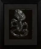 Taranaki Heitiki with Paua Eyes (From the Burnet Collection, Whanganui Museum) by Fiona Pardington, gelatin silver hand–print, 2/5, sold Aug 2019