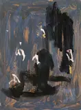 Matt Arbuckle, Minimum Chips, oil on board
