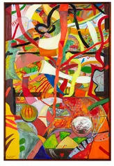 Jeffrey Harris, Today I Saw a Newspaper Photograph of a Girl I Once Knew, oil on board
