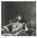 Grahame Sydney, Robin White, etching, 10/25