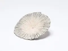 Sea Secret by Len Castle, earthenware cone shaped with textured surface, sold Jun 2019