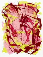 Judy Millar, Untitled, lithograph, 25/60