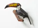 Hannah Kidd, Tropical Delight, steel and corrugated iron