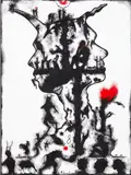 Andy Leleisi’uao, Unmalosa, acrylic on canvas