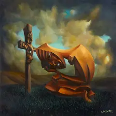 Liam Barr, God’s Own, acrylic on canvas