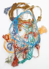 Jeffrey Thomson, Muriwai Ropes, screenprinted steel