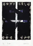 Ralph Hotere, Purple, lithograph, 10/20