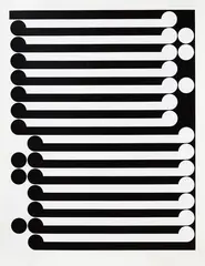 Untitled (1978) by Gordon Walters, screenprint on archival paper, 35/100, 2018, sold Jun 2019