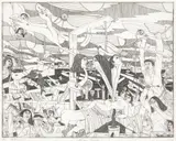 Jeffrey Harris, The Betrayal, etching, 3/50